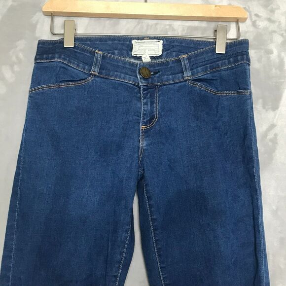 Current/Elliott The Ankle Legging With Zip Womens 26 Medium Blue Wash Jegging - Picture 4 of 9